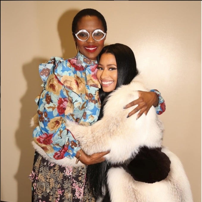 #BlackGirlMagic! Nicki Minaj Meets Lauryn Hill and Literally Bows Down
